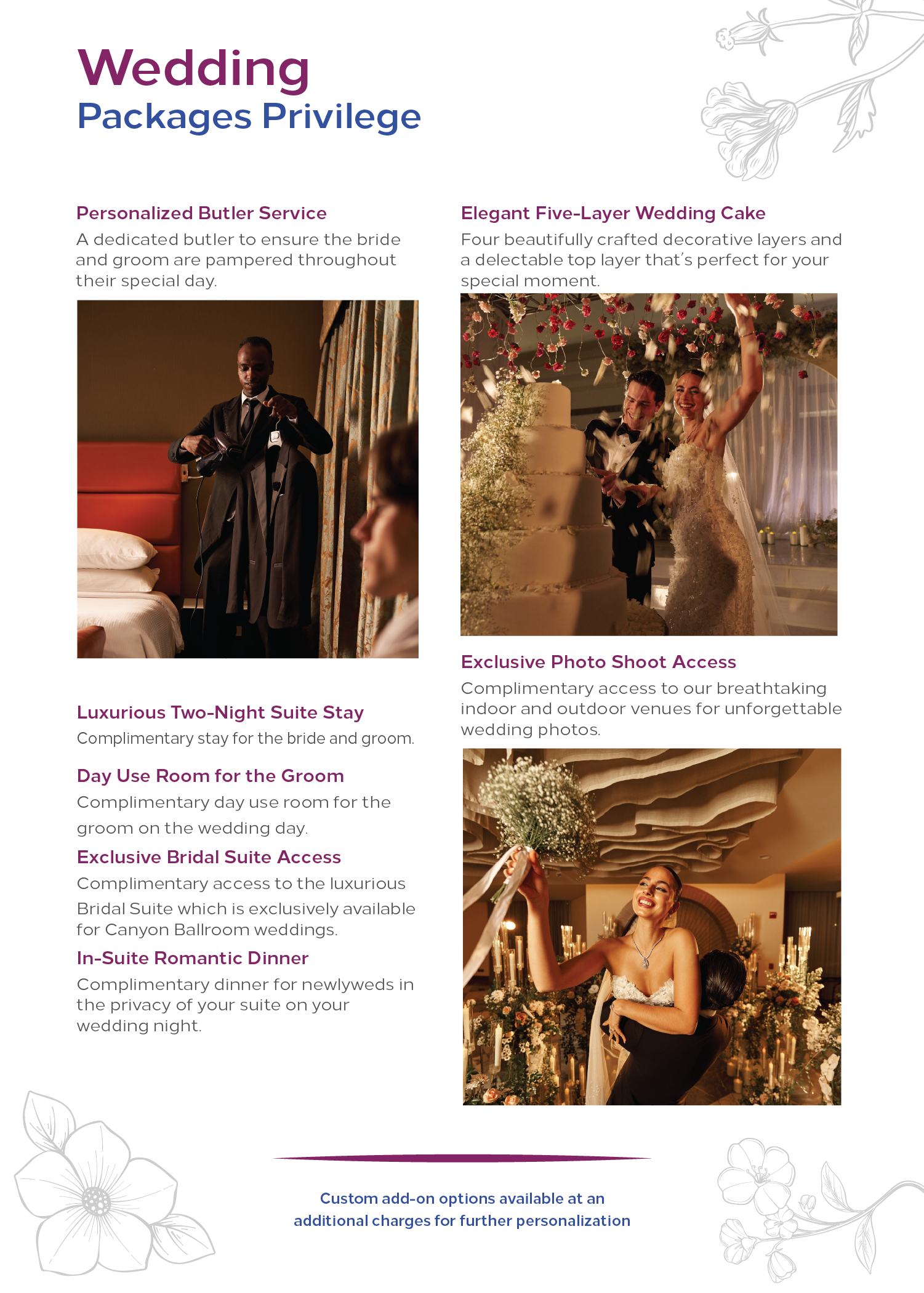Wedding Packages Privilege